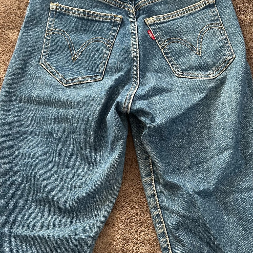 Levi's Ribcage Blue Jeans